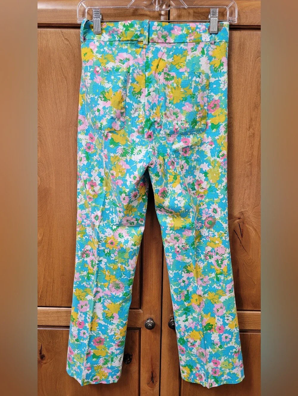 EUC | Zara Floral Lightweight Linen Blend Pants